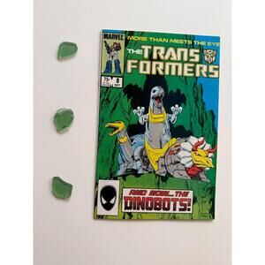 Transformers #8 (1985) 1st App of Dinobots | Rare Key - Comic Book VF/NM